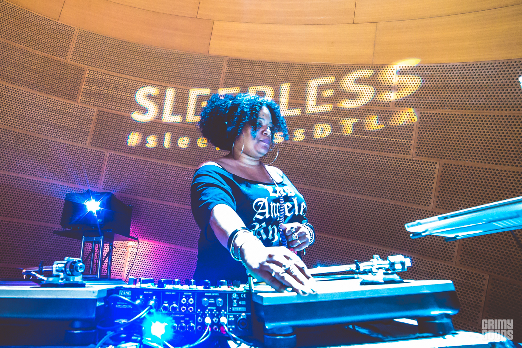 DJ Mona Lisa Sleepless at Walt Disney Concert Hall
