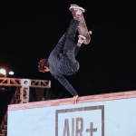 Heimana Reynolds at Air + Style 2018 by Steven Ward