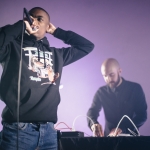 Vince Staples with Clams Casino at Hollywood Forever