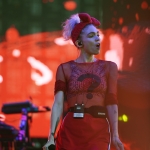 Grimes at FYF 2016 in Exposition Park, Los Angeles