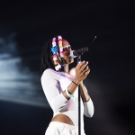 Kelela  at FYF 2016 in Exposition Park, Los Angeles