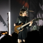 Sleater-Kinney at the Hollywood Palladium shot by Danielle Gornbein