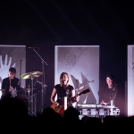Sleater-Kinney at the Hollywood Palladium shot by Danielle Gornbein
