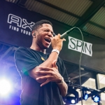 Gallant at AXE Collective + Crew Powered by Spin shot by Maggie Boyd