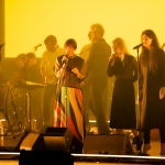 The National with Phoebe Bridgers, Kate Stables and Mina Tindle at the Orpheum Theatre shot by Danielle Gornbein
