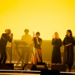 The National with Phoebe Bridgers, Kate Stables and Mina Tindle at the Orpheum Theatre shot by Danielle Gornbein