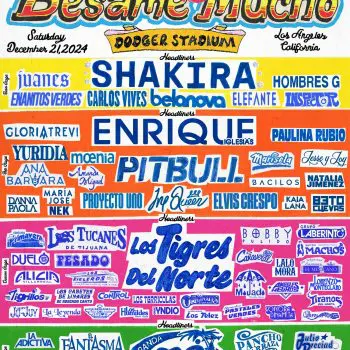 Besame Mucho 2024 lineup poster