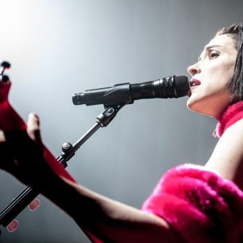 Annie Clark of St. Vincent, The Hollywood Palladium, photo by Wes Marsala