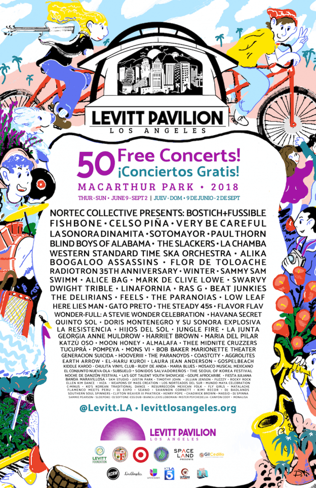 Levitt Pavilion 2018 lineup