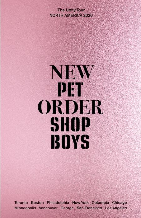pet shop boys new order tour