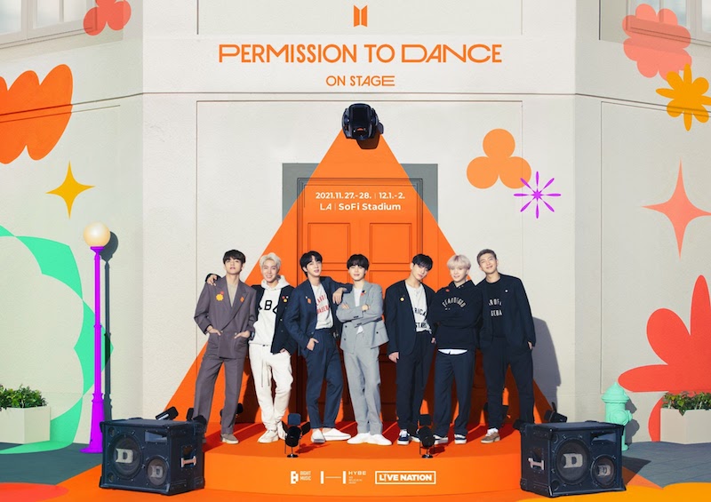 BTS PERMISSION TO DANCE ON STAGE - LA