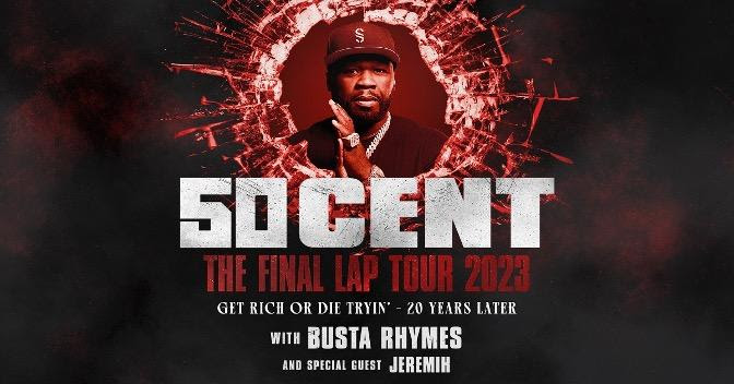 50 Cent 2023 tour