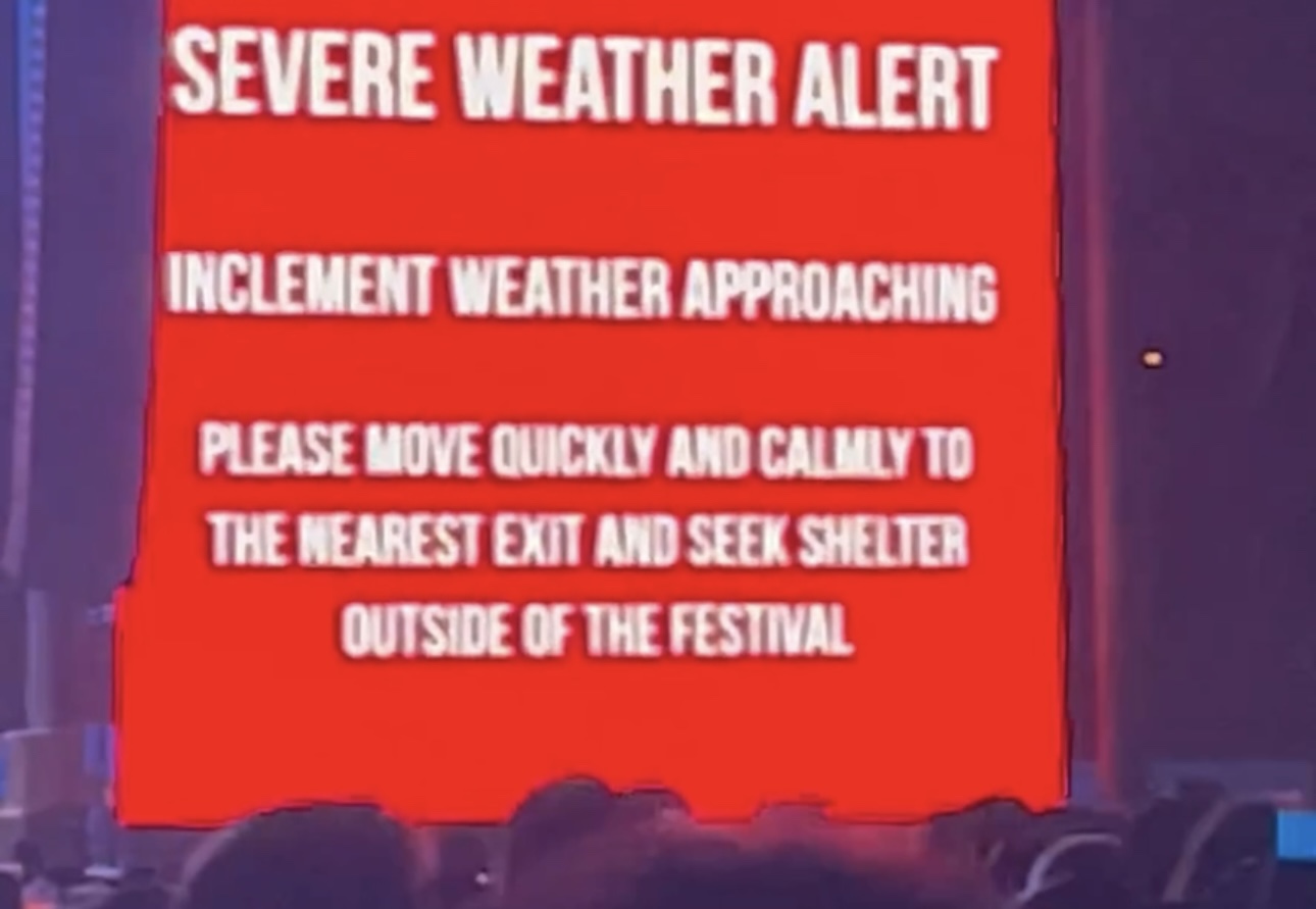 Cruel World festival in Pasadena evacuated due to inclement weather