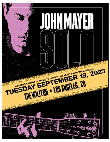 John Mayer Announces Intimate Los Angeles Show at the Wiltern - How To ...