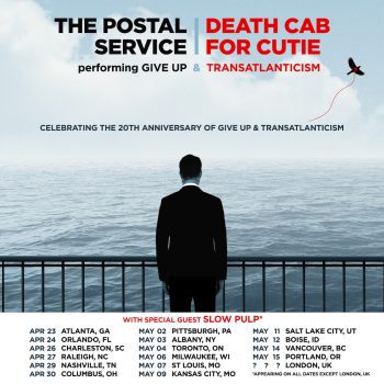 The Postal Service Death Cab 2024 tour