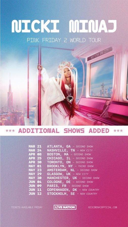 Nick Minaj new tour dates 2024