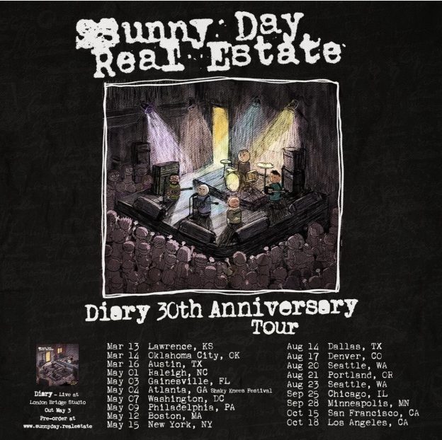 Sunny Day Real Estate 2024 tour