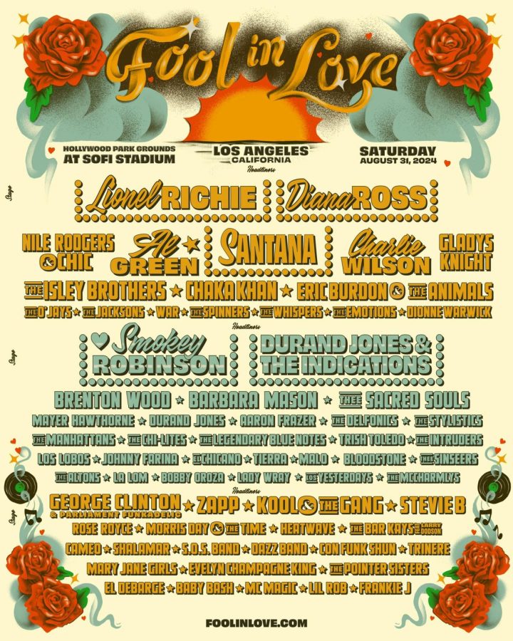 Fool in Love 2024 lineup poster