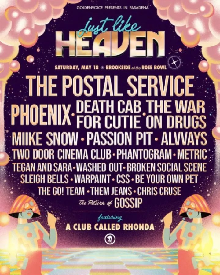 Just Like Heaven 2024 lineup poster