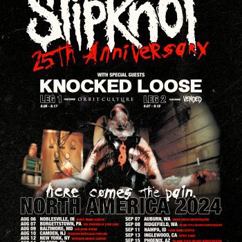 Slipknot tour poster