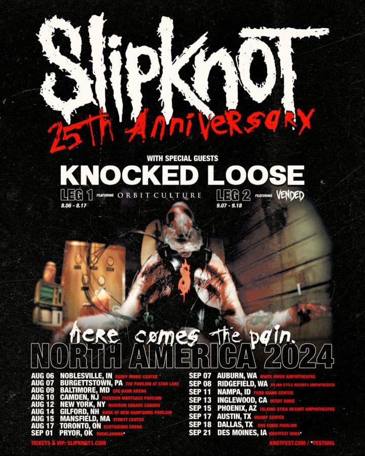 Slipknot Tickets Have Officially Gone On Sale Starting at $50