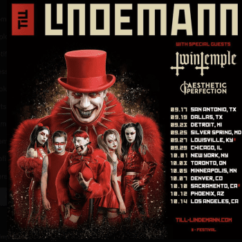 Till Lindemann 2024 tour poster